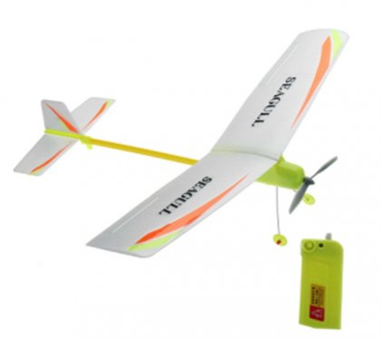 DIY Electricity Airplane Plane Toy Glider Aircraft asy Assembly Gift