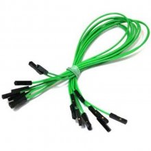 CAB_F-F 10pcs/set 15cm Female/Female Dupont Cable Green For Breadboard