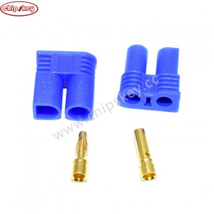 EC2 Connector male and female pair (2MM banana plug)