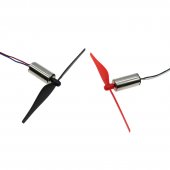 1 Pair DC3.7V 10*20MM High torque 40000RPM Micro 1020 Coreless Brushless Motor with 76MM Propeller for RC Four-rotor Aircraft