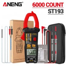 ANENG ST193 Clamp Meter High Precision True RMS Digital 6000 Counts Multimeter AC/DC Current Voltmeter Auto Range Tester