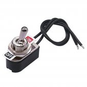 AC250V 3A On/Off Prewired Standard Toggle Switch With Wire Cable KNS-1 SPST Contacts Switch Electrical Equipment