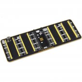 Quad GPIO Expander for Raspberry Pi Pico, Four Sets of Male Headers, USB Power Connector