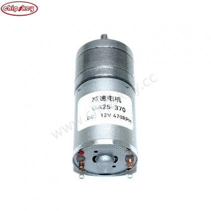 25GA370 12V 470RPM DC gear motor