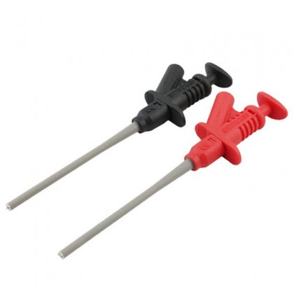 Multimeter test hook/4mm banana plug probe hook /flexible high voltage differential telescopic hook/capacitance clamp probe hook clamp