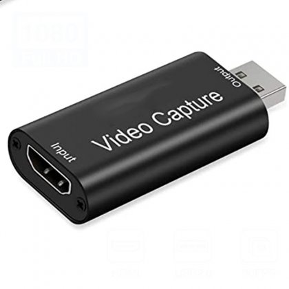 HDMI to USB Video Capture Card for Live Streaming HD Video Capturing Support Input 4K HDMI video Captur Cards