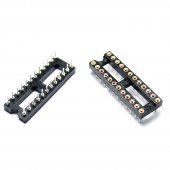 DIP-24P Narrow IC Block 24P, Round Foot IC Integrated Bloc 20pcs/Tube