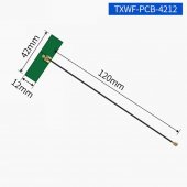 2.4/5.8G/2.5dBi/42*12mm 2.4 GHz Wifi Antenna IPEX 2.4GHz Embedded Antennas for Router Aircard Aerial 5.8GHz for Internet Signal IPX 5G Antenne