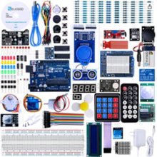 UNO R3 Project Most Complete Starter Kit w/ Tutorial Compatible with Arduino IDE (63 Items)