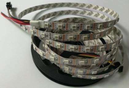 Led strip GS8208 RGB, 60led/m, 12V - 2m