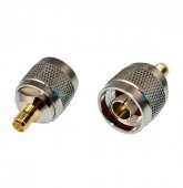 Copper N male to SMA female Jack straight RF Coaxial Connector Adapter
