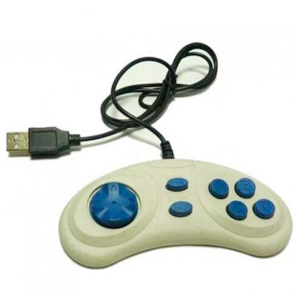 USB GAME PAD JOYSTICK WIHTE