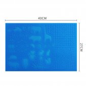 Blue DIY silicone copy pad 40*27CM