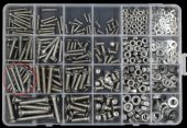 304 stainless steel， 24Kinds of M3 M4 M5 Screw ,Nut,Gasket , Screw Kit