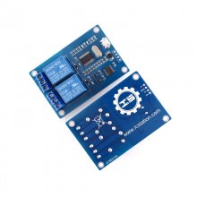 2-way 5v relay module / relay control board / with indicator light / relay output / usb interface