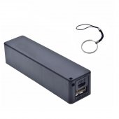 USB Power Bank Case Kit 18650 Battery Charger DIY Box Shell Kit Black