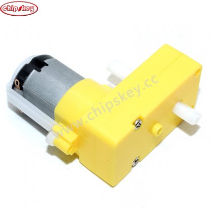 DC3-6V Dual Axis L type 1:120 Reduce Rate TT Motor