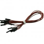 CAB_F-F 10pcs/set 20cm Female/Female Dupont Cable Brown For Breadboard