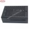 Black/Silver Aluminum Case With Fan for Raspberry PI 4