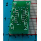 SOP14 to DIP14 PCB Adapter