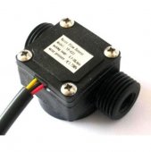 YF-G21 G1/2 DN15 4 Lines With Temperature Sensor Water Flow Sensor