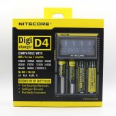 Nitecore D4 Digi Charger for 18650 AAA AA Li-Ion/NiMH Battery