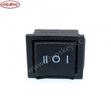 KCD4 Round Switch/ Black Switch /6pins 3Positions 15A 250V Switch