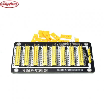 Resistor Programmable resistor 0.1R accuracy