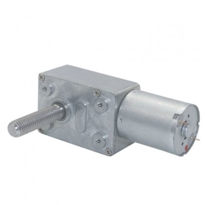 33mm Micro Worm Electric Motor M8 Screw Shaft Length 6V 18RPM DC Motor Motor JGY 370 Speed Adjusted 6-150rpm 6V