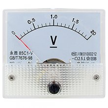 85C1 Rectangle Analog Volt Panel Meter Gauge DC 0-300V