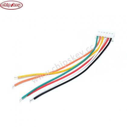 5264-6P 10CM Single Head Micro 5264 2.54mm 26AWG Terminal Wire