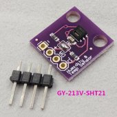 GY 213V SHT21 temperature and humidity sensor