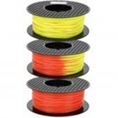 Temperature change/ Thermal Filament 1KG 3D Filament / Red to yellow