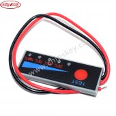 2S lithium battery 7.4V, full 8.4V /12V car battery indicator board