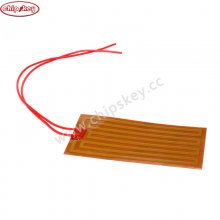 50mmx100mm 12V 15W Silicone Rubber Heating Panel.