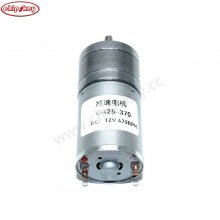 25GA370 12V 470RPM DC gear motor