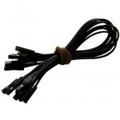 CAB_F-F 10pcs/set 30cm Female/Female Dupont Cable Black For Breadboard