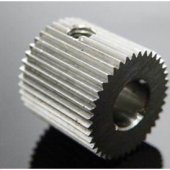 Outside diameter:12mm Hole:8mm 40 Tooth MK7/MK8 Stainless steel Wire Feed Gear for 3D Printer / Extruder