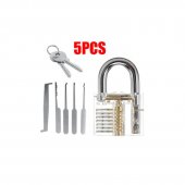 Unlocking Locksmith Practice Lock Pick Key Extractor Padlock Lockpick Tool Kits 5pcs