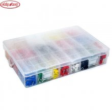 2120pcs 6 kinds of copper wire crimp connector insulated terminal