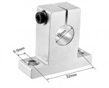 SK12 Vertical axis bracket support base