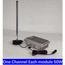 ANTI DRONE DEVICE Car FPV drone jammer Counter FPV portable / 1 Channel Each module 50W