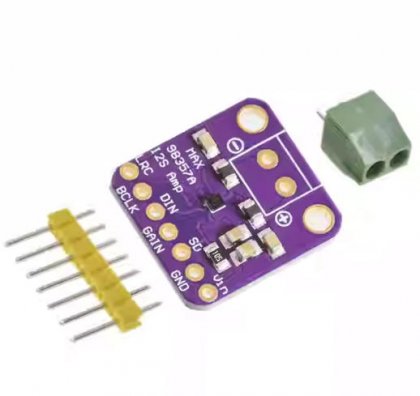 MAX98357 BGA Module I2S audio amplifier module/unfiltered Class D amplifier