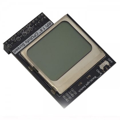 Raspberry Pi 3 Model B CPU Info LCD Screen 1.6 inch 84x48 with Backlight Switch Compatible Pi2/1/ Orange Pi