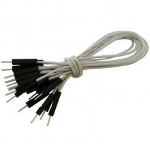 CAB_M-M 10pcs/set 10cm Male/Male Dupont Cable White For Breadboard