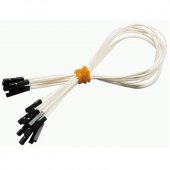 CAB_F-F 10pcs/set 15cm Female/Female Dupont Cable White For Breadboard