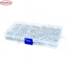 18kinds of M3 M4 M5 Screw ,Nut,Gasket screws Kit With M4*30 Self-tapping Screws