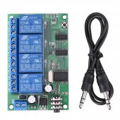 12V 4Channels DTMF Audio Decoding Relay /Smart Home Controller /Remote Control Module