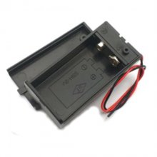 9V Battery Holder Box Case with Wire Lead ON/OFF Switch Cover Case