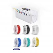 wire 18 AWG silicone 6-colors Box